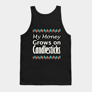 My Money Grows on Candlesticks Tank Top